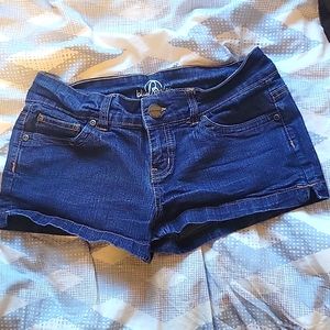 Bluenotes Dark Wash Denim Short Shorts